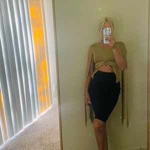 DOLCE & GABBANA GOLD TOP